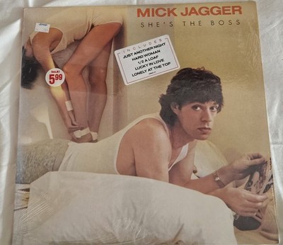 Mick Jagger- Shes The Boss Vinyl LP Columbia 1985 FC 39940 Rolling Stones 