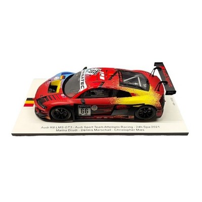 Spark Audi R8 LMS GT3 24h Spa 2021, 1/18 Scale M Drudi Audi R8 Ltd Ed of 100!