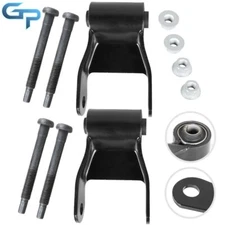 For 1994-2002 Dodge Ram 2500 3500 W 3" Spring Pair of Rear Leaf Spring Shackle