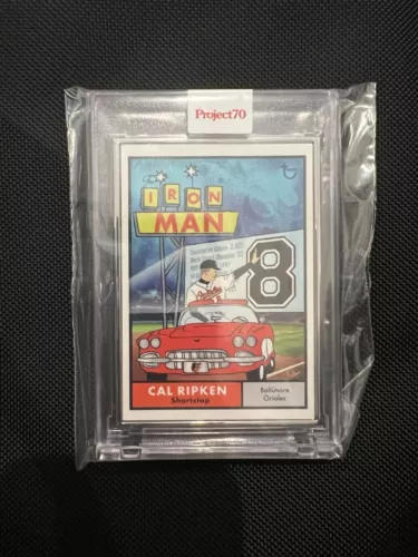 Cal Ripken Jr Topps project 70 By Brittany Palmer, Number 05/51