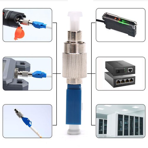 LC Female To FC Male Hybrid Converter Adapter Fiber Optical Power Meter Coup~hg - Photo 4/7