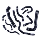 Black For 1992-1999 BMW E36 325i/328i/330i/M3 Silicone Radiator Heater Hose Kit