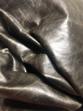 LEATHER HIDE COWHIDES UPHOLSTERY SKINS CRAFT / BROWN 41