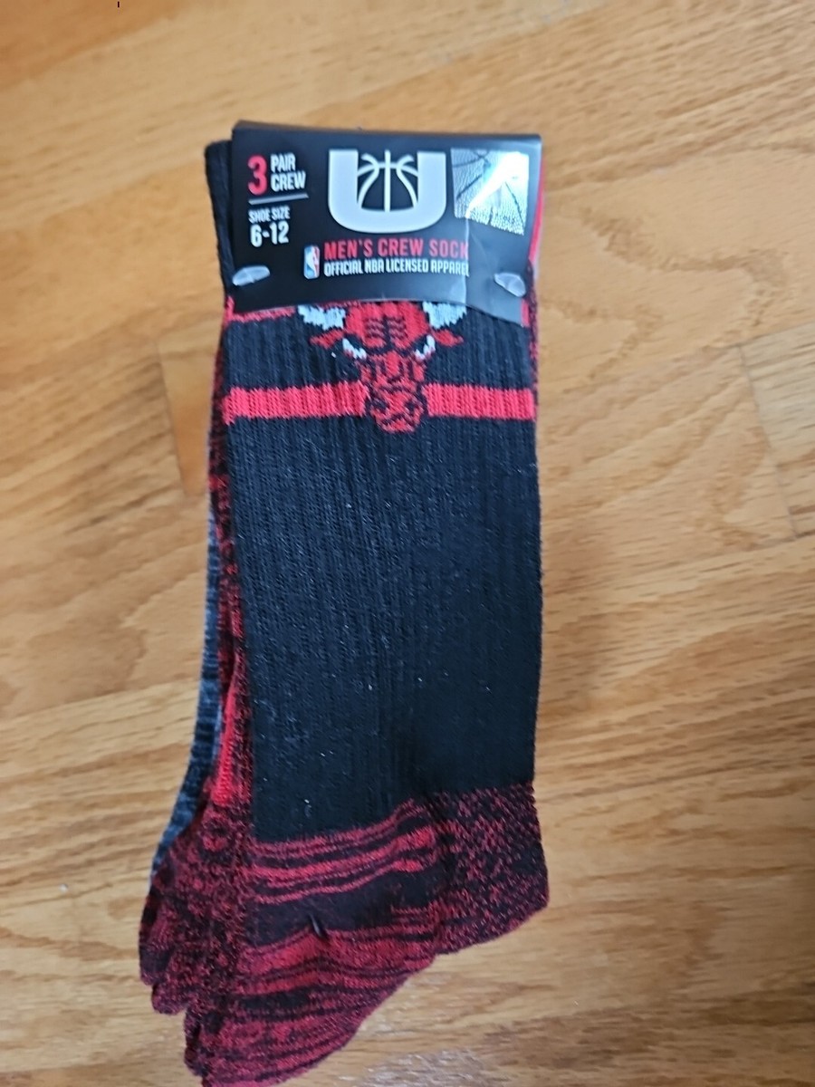 chicago bulls crew socks
