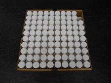 1oz Glass Storage Bottle with Caps Lot of 98 Bottles