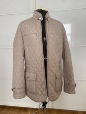 Episode Beige Quilted Jacket Size 12