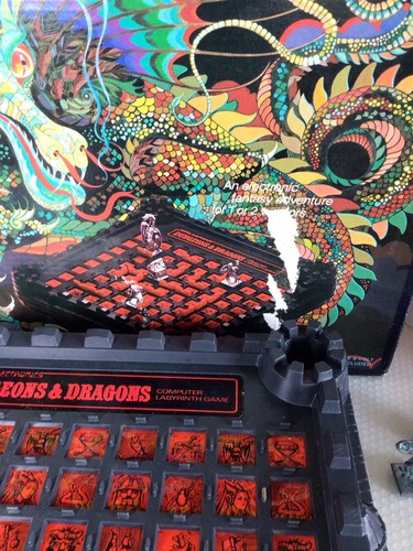 Dungeons & Dragons 1980 Vintage Computer Labyrinth Game Works - Not Complete - Picture 10 of 14
