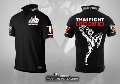 Limited Thai Chiang Rai Black Polo Shirt Boxing 2020 Ebay