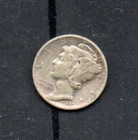 USA 1 Mercury Dime 1941 Silvercoin