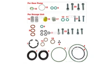 Duramax Diesel LB7 LLY LBZ LMM CP3 Pump Rebuild Repair Seal Kit fits 2001 -2010