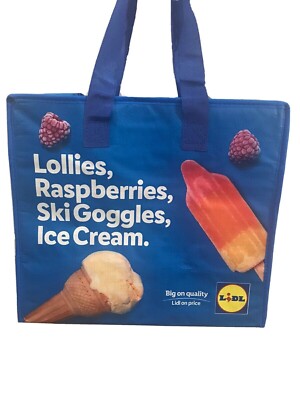 Pack of 5) Lidl Large Insulated Cool Shopping Bag Chill Fresh
