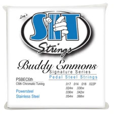 SIT Strings PS-BEC6th Buddy Emmons Pedal Steel Stainless Steel C6th Strings