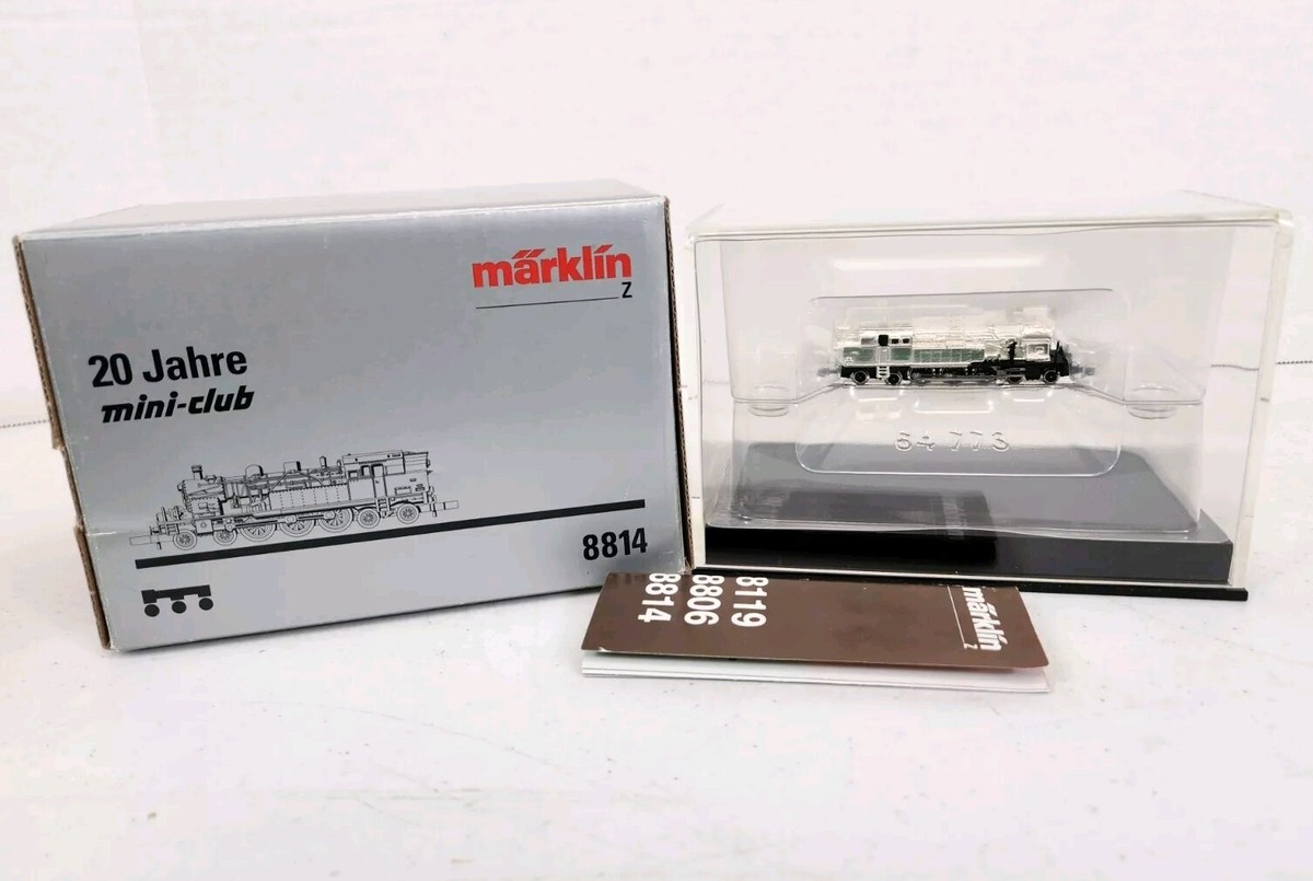Marklin Z Scale 8814 Sterling Silver Class 78 Anniversary