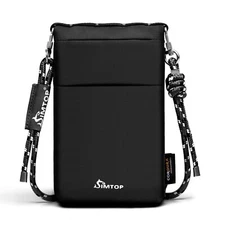 Small Crossbody Bag Cell Phone Bag - RFID Anti - Theft Sacoche, CORDURA Light...