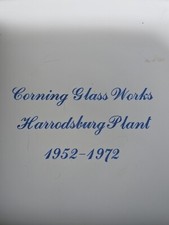 CORNING WARE RARE HARRODSBURG PLANT 1952-1972 ANNIVERSARY HEAT AND EAT TRAY