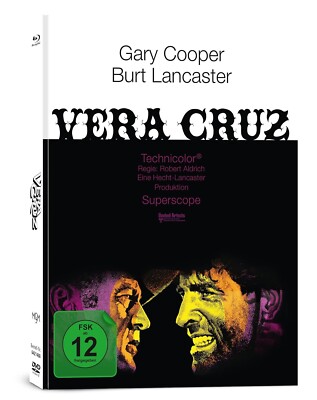 Vera Cruz  (1954)[Blu-ray & DVD Mediabook/Neu/OVP] Burt Lancaster, Gary Cooper,