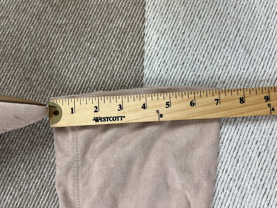 Botas por encima de la rodilla Kendra Point rosa botas de tacón alto para mujer talla 5 de ASOS Foto 3 de 4