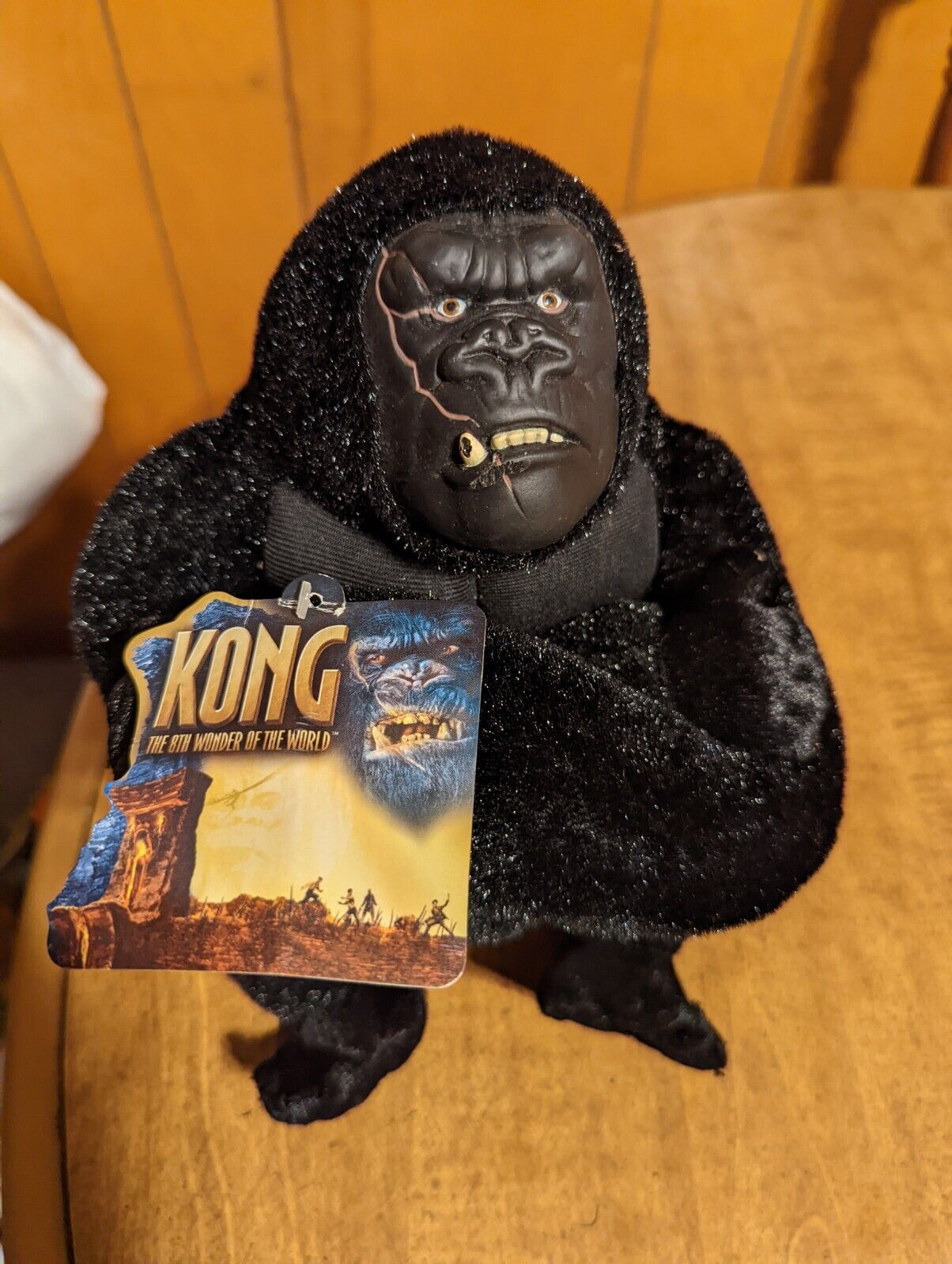 King Kong 13 Plush Kellytoy 2005 8th Wonder Of The World Black