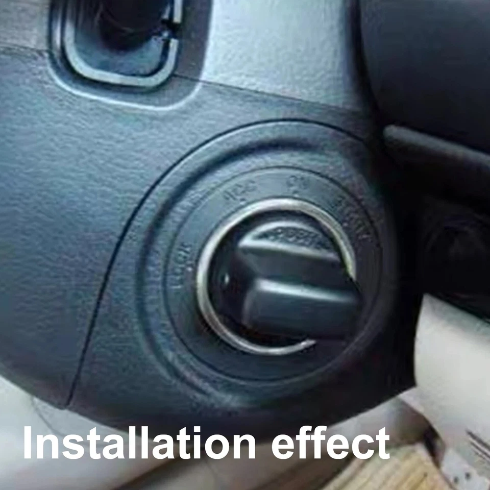 Keyless Ignition Start Switch Knob Cap & Insert for Mazda MX-5 RX-8 CX-7 CX-9 US Foto 4 de 4