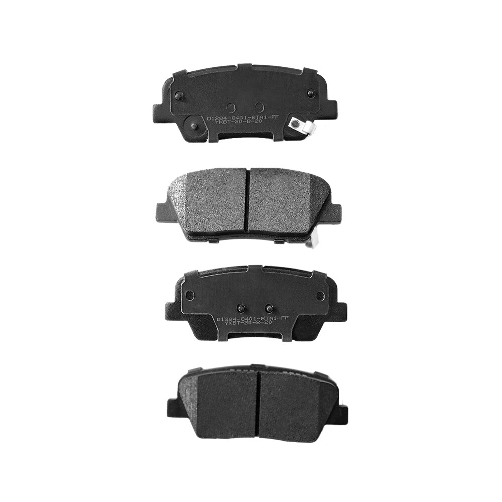 Front Rear Ceramic Brake Pads Kit for Kia Sorento Hyundai Santa Fe