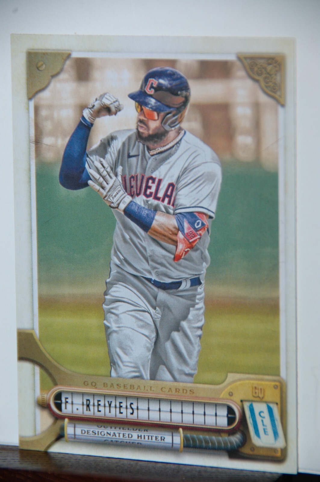 Franmil Reyes Cleveland Guardians 2022 Topps Gypsy Queen #119 FREE SHIPPING EX !
