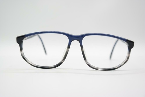 Vintage Menrad 163 Blau Braun Oval Brille Brillengestell eyeglasses NOS - Bild 1 von 6