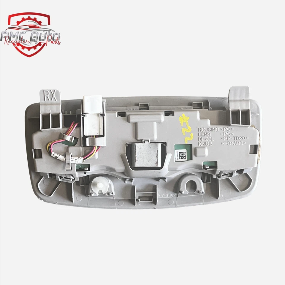 2013-2015 LEXUS RX350 REAR OVERHEAD DOME LIGHT READING MAP LAMP OEM #22 Foto 4 de 4
