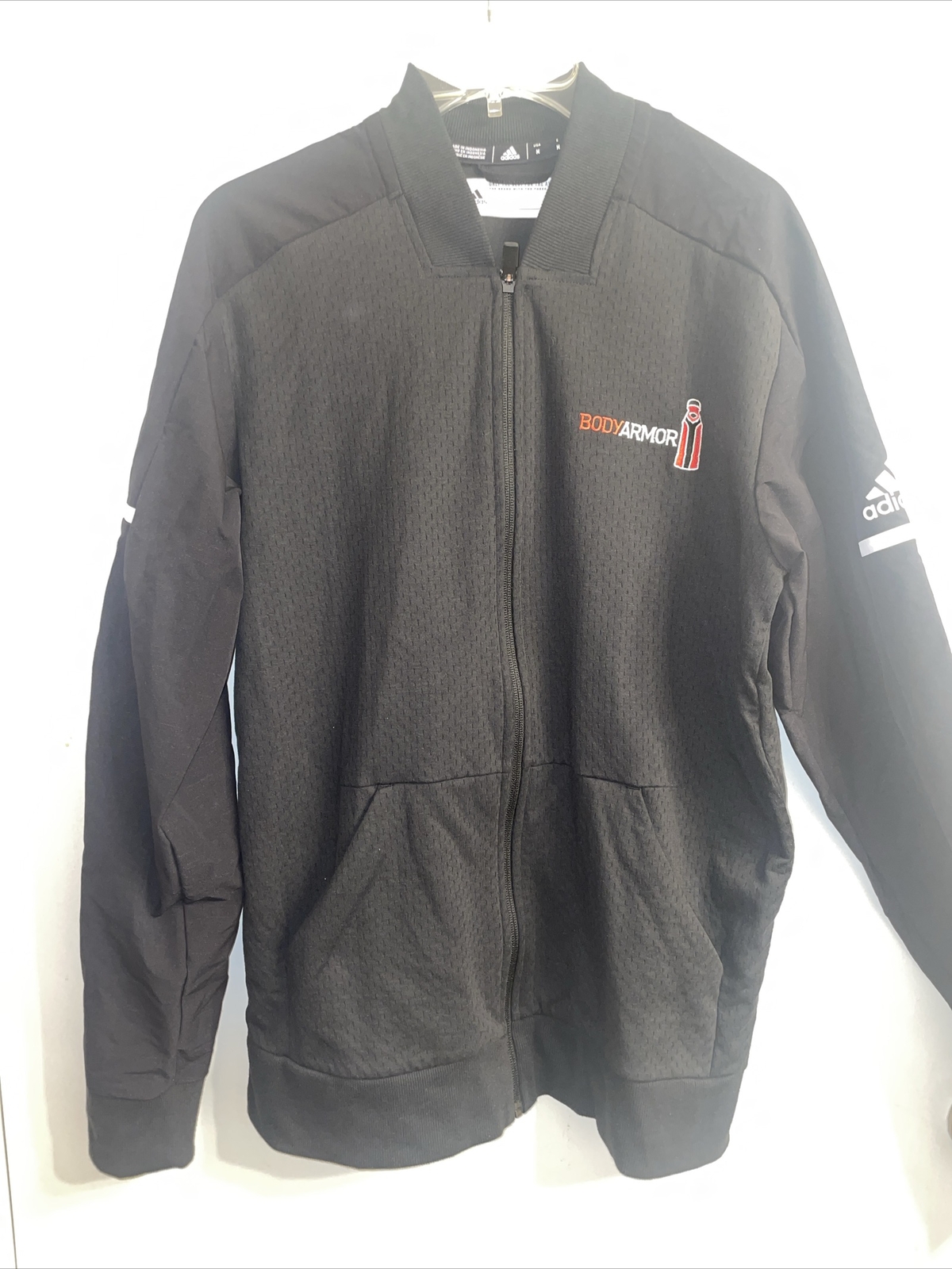 Men's MLS Black Climalite Stretch Soccer Jacket Medium Body Armor