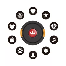 10in1 Bokeh Masters Kit Effect Lens Cap Filter for Artistic Romantic Night Scene