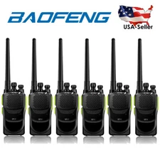 6Pack Baofeng GT-1 UHF 16 Channels Handheld Two way Radio Upgrade BF-888s USA
