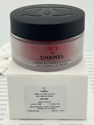 CHANEL N°1 DE CHANEL CREME AU CAMELIA ROUGE RED CAMELLIA CREAM 1.7