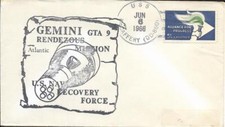 MCCAFFERY (DD-860) 6 giugno 66 Gemini 9 USN Atlantic Recovery Force