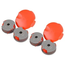 2Set Trimmer Spool Line & Spool Cap Fit for Flymo Contour 500 700 500XT FLY021