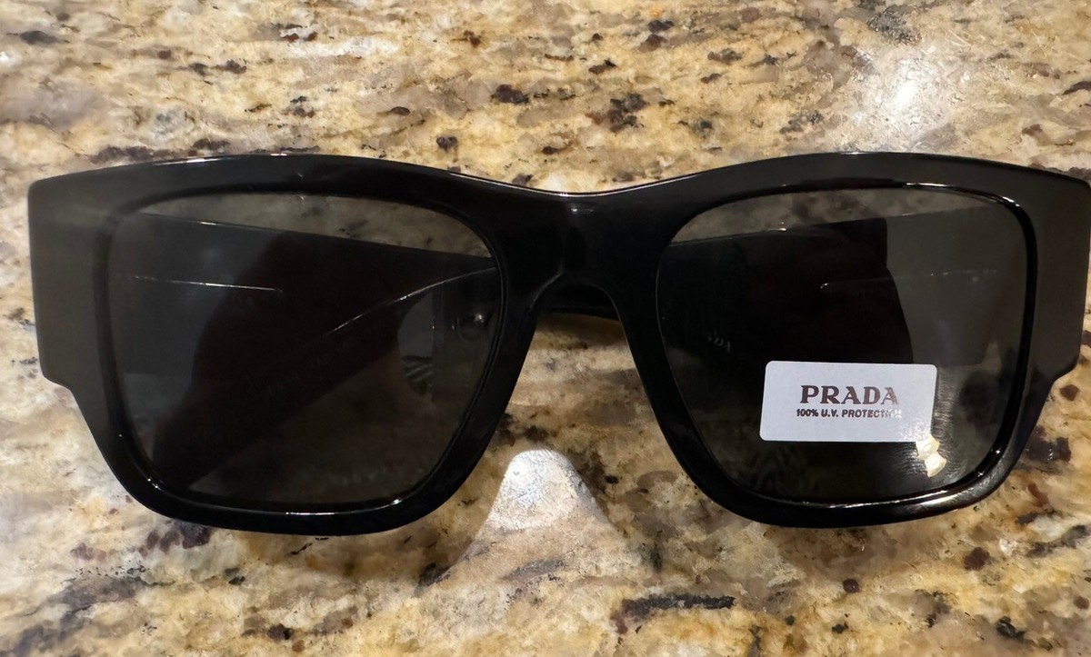 プラダ サングラス SPR 10Z-F 55□19 1AB-5S0 140 3N Authentic Prada Sunglasses SPR 10Z-F 1AB-5S0 55-19-140 | eBay