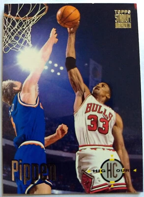 SCOTTIE PIPPEN, 1993-94 STADIUM CLUB, HIGH COURT #61,  BULLS - Image 1 of 2