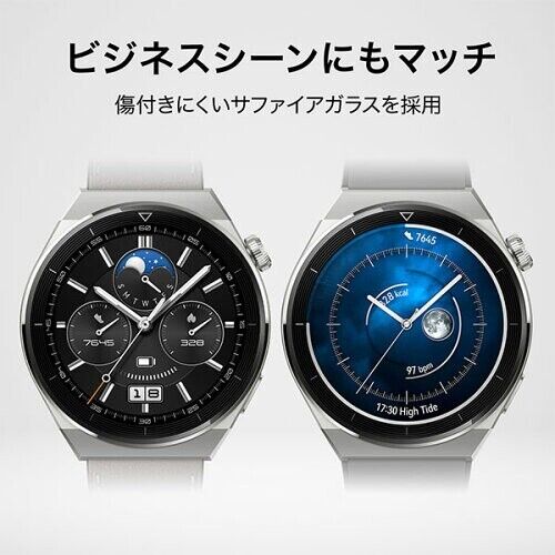 Huawei Watch GT3 Pro ODN-B19-BK Unisex Japan Authorized Distributor