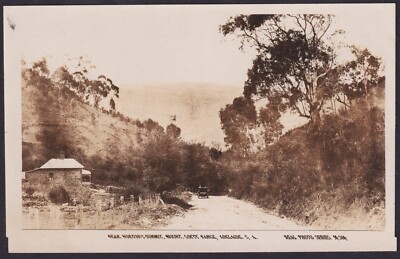 In der Nähe von Norton's Summit, Mount Lofty Range, Adelaide, Australien Valentinstag RP Postkarte