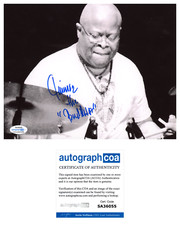 Jaimoe Signed Autographed 8x10 Photo THE ALLMAN BROTHERS BAND Drummer ACOA COA