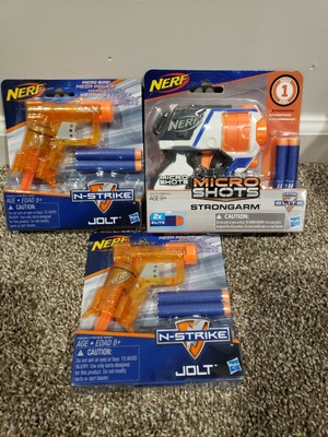 nerf micro shots strongarm