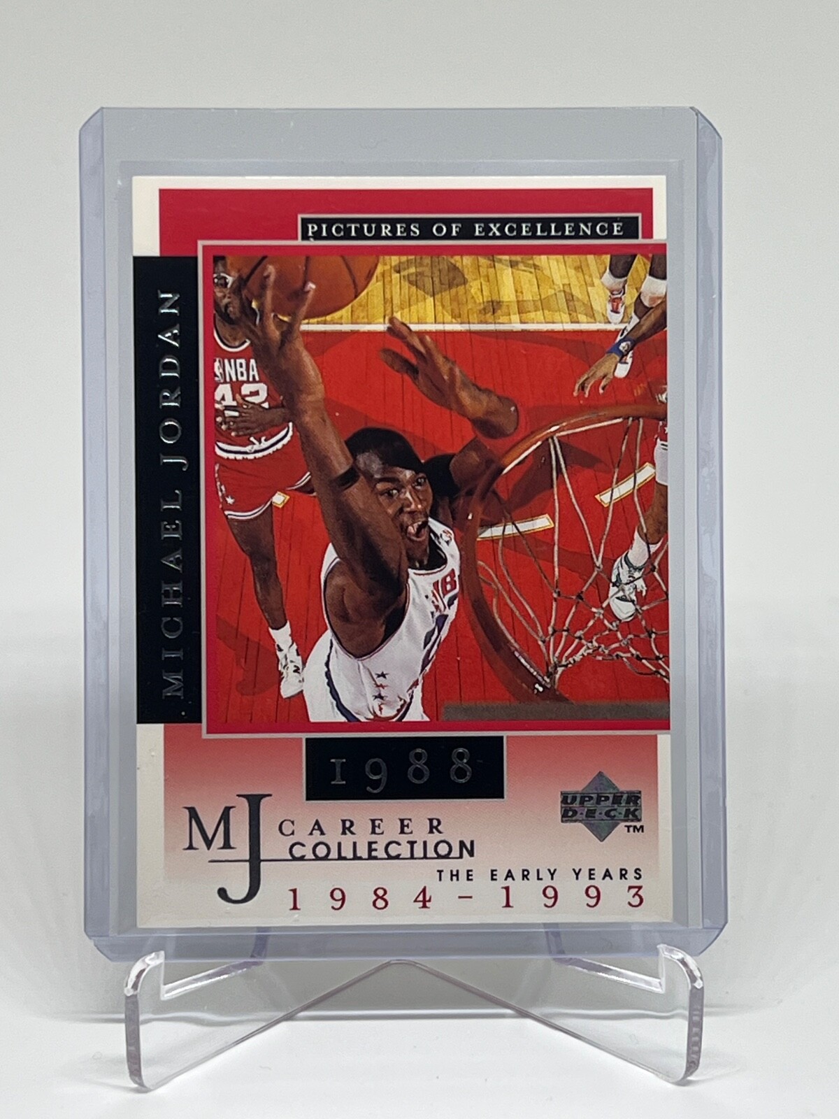 1998 Upper Deck Michael Jordan Career Collection #12 Chicago Bulls