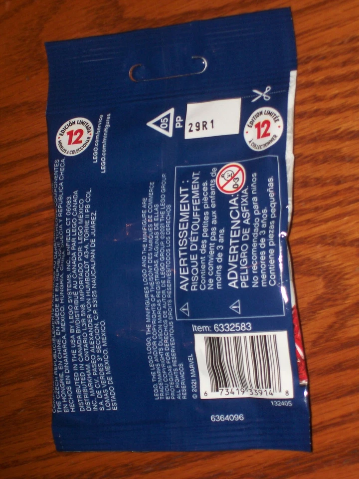 LEGO MARVEL STUDIOS SERIES (71031) ~ SEALED PACK 2021 ~ CHOOSE YOUR OWN   - Image 3 of 3