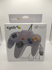 XYAB Nintendo 64 Controller - Gray - New In Box Ships Within 24 Hours 