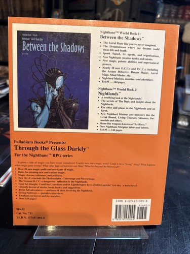 Nightbane RPG World Book 3: Through The Glass Darkly - Imagen 2 de 8