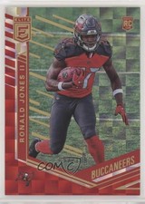 2018 Donruss Elite Rookies Red 92/199 Ronald Jones II #160 0a3