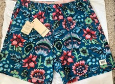 Scotch Soda NWT Men's Swim Trunks Full Bloom Brief Liner Size Medium