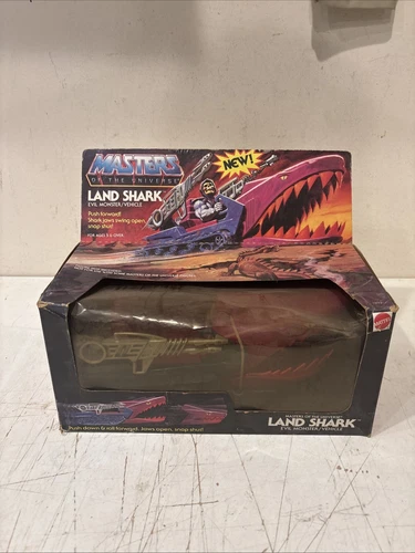 LAND SHARK vehicle he-man masters of the universe 1984 vintage motu sealed NEW