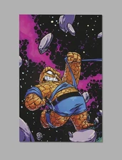 Fantastic Four #1 Thing Skottie Young Wall Art Print 11" x "17 Marvel Poster