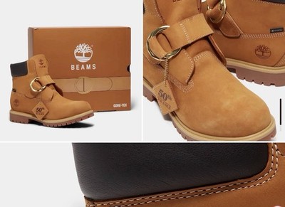 BEAMS X TIMBERLAND [A5NGS] 6-INCH PREMIUM GORETEX WHEAT MENS BOOTS