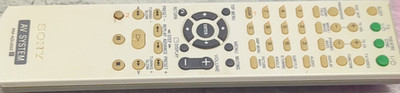 Sony AV System Remote Control RM-ADU003 Beige For Sony Audio/AV Devices