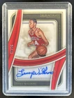 2023-24 Panini Immaculate Lenny Wilkens Shadowbox Signatures Auto Autograph #/99